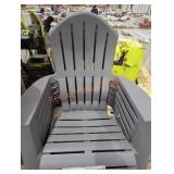1 stylewell charcoal gray chair