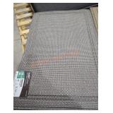 1 black 24" x 36" wiper mat