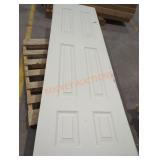 1 6 panel 24" interior door white