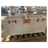 White Vanity, 72 in