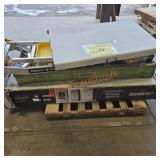 Table, ladder, prep cart, gearbox