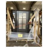 Pre-hung single door exterior