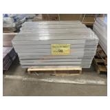 Hard wood flooring 39x THE BID