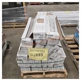 Porcelain floor and wall tile