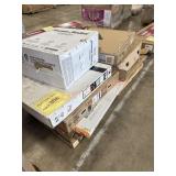 Toilet, Shower Base, Cabinets, Doors