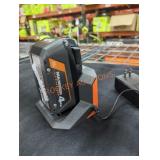Ridgid 18v 4 ah battery and charger