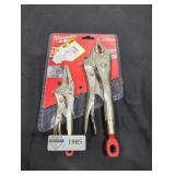 Milwaukee 6" + 10" Locking Pliers Set