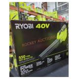 Ryobi 40v 550 cfm blower kit