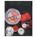Milwaukee Hole Saw Box Lot