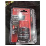 Milwaukee M12 cp 2.5 ah battery