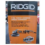 RIDGID 7" Angle Grinder
