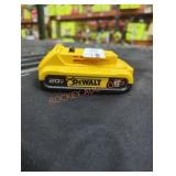 DeWalt 20v 2 ah battery