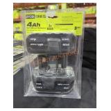 Ryobi 18v 4 ah lithium batteries