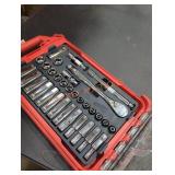 Milwaukee 3/8" socket set metric