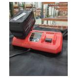 Milwaukee M18 forge hd 12 ah battery& dualcharger