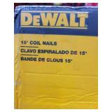 DeWalt 15ï¿½ Coil Nails