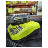 Ryobi 18v 4 ah battery and charger
