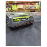Ryobi 40v 4 ah battery