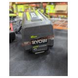 Ryobi 40v 6 ah battery and charger