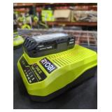 Ryobi 18v 1.5 ah battery and charger