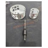 Milwaukee Hole Saws w/ Arbor