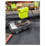 Ryobi 18v 1.5 ah battery and charger
