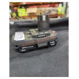 Ryobi 18v 2 ah battery