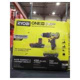 RYOBI 18V Compact Brushless 1/2" Drill/Driver Kit
