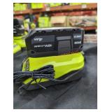 Ryobi 18v 4 ah battery and charger