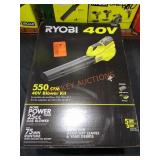 RYOBI 550 CFM 40V Blower Kit