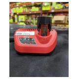 Milwaukee M12 cp 2 ah battery and charger