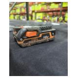 Ridgid 18v battery and charger
