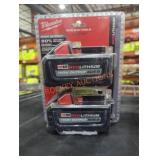 Milwaukee M18 red lithium xc 6 ah batteries 2 pk