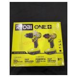 RYOBI 18V 2-Tool Combo Kit