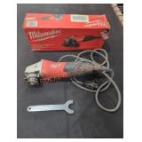Milwaukee Corded 4-1/2" Small Angle Grinder