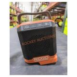 Ridgid 18V Bluetooth Speaker