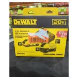 DeWalt 20v 4 ah and 6 ah battery charger kit