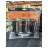Ridgid 18v 2 ah batteries 3 pk