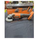 Ridgid 18V 4-1/2" Angle Grinder Kit