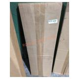 End Wall Panel 12" x 36" Unfinished