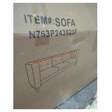 3 Seat Sofa in Dark Green