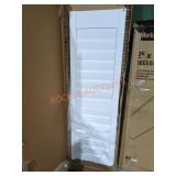 (1) White 30.125"x50.5" Shutter