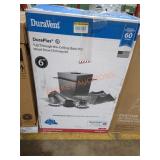 Duravent 6" Wood Stove Chimney kit