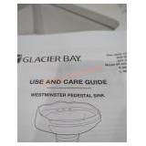 Glacier Bay Westminster pedastal sink bowl