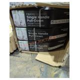 3 Glacier Bay Single Handle Pull Down Faucets