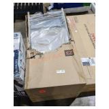 (8) Beige Metal Folding Chairs