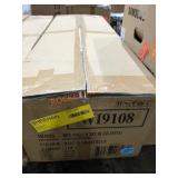 Brette Light Blue Storage Ottoman