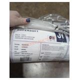 Haze Solid Low-Pile Brown 3 ft. x 5 ft. Oval Area