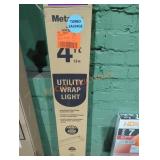 Metalux 4 ft utility wrap light