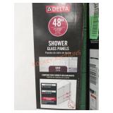Delta 48" Sliding Glass Shower Panels